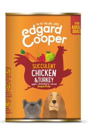 Gereduceerde Prijs Edgard & Cooper hondenvoer Adult kip en kalkoen 400 gr