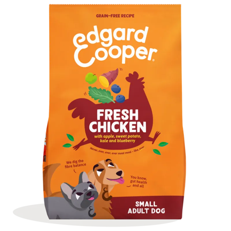 Edgard & Cooper Hondenvoer Adult Kip S 3 kg Gecertificeerd