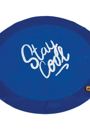 Premium Beeztees Sprinklermat Stay Cool blauw 100 cm