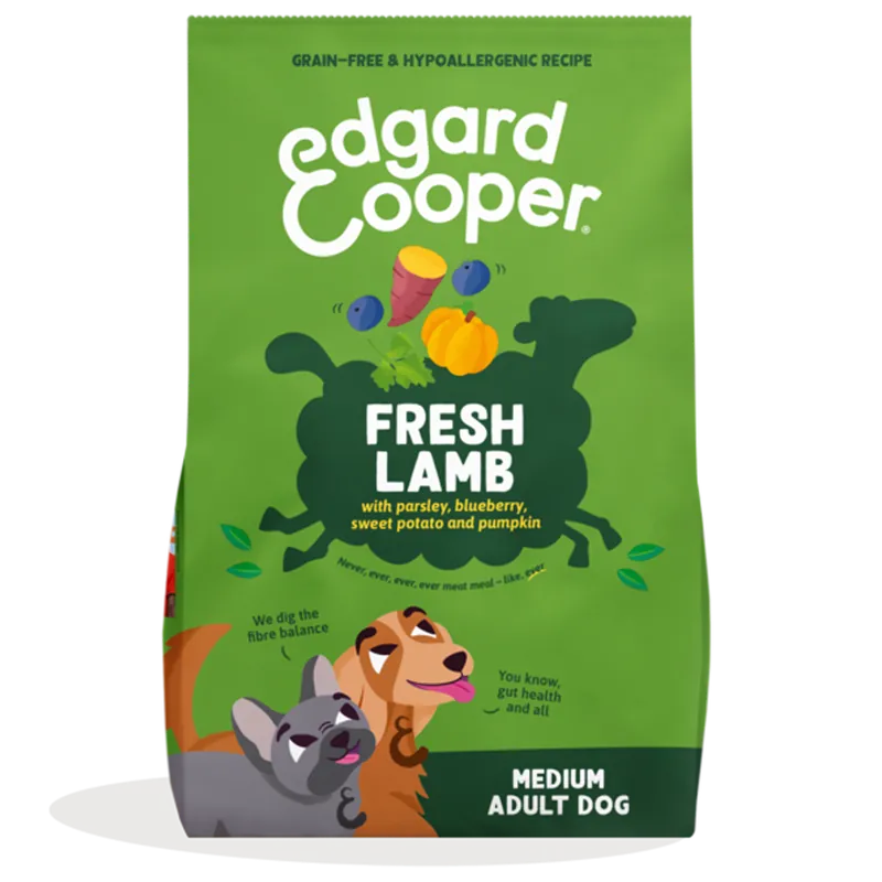 Betaalbaar Edgard & Cooper Hondenvoer Adult Lam M 1 kg