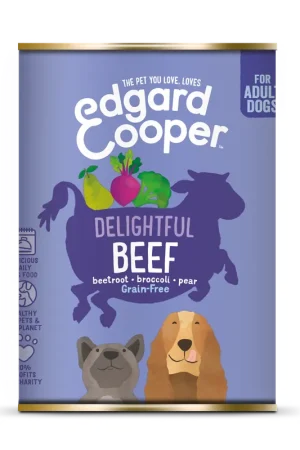 Dagaanbieding Edgard & Cooper hondenvoer Adult rund 400 gr