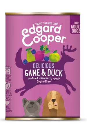 Edgard & Cooper hondenvoer Adult wild en eend 400 gr Finale Uitverkoop