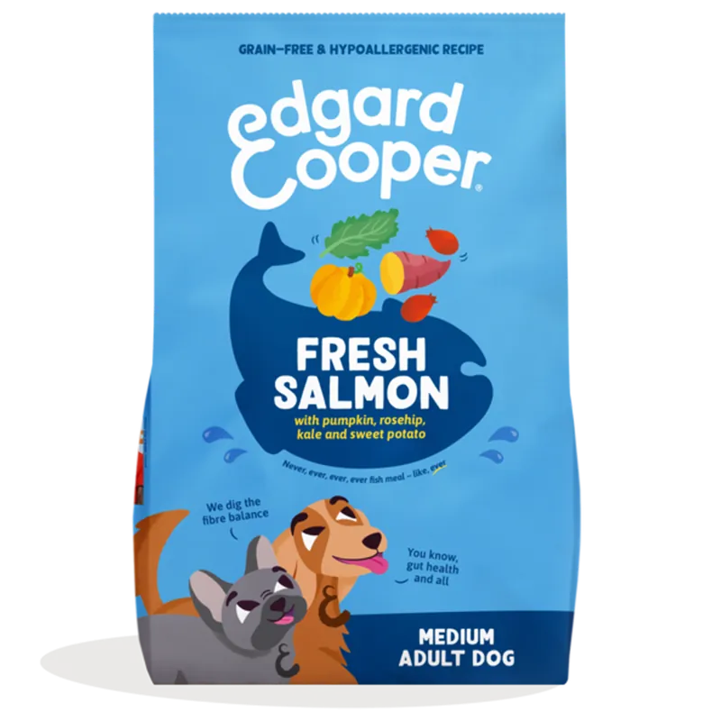 Korting Edgard & Cooper Hondenvoer Adult Zalm M 1 kg