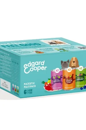 Must-Have Edgard & Cooper hondenvoer Kip, Wild, Lam 6 x 400 gr