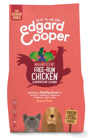 Edgard & Cooper hondenvoer Senior kip en zalm 2,5 kg Finale Uitverkoop