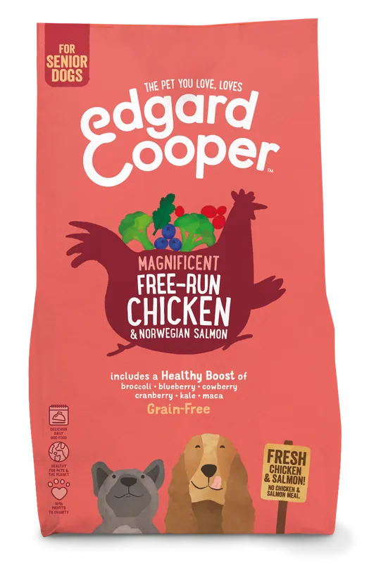 Edgard & Cooper hondenvoer Senior kip en zalm 2,5 kg Finale Uitverkoop