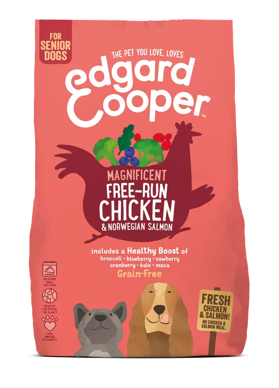 Edgard & Cooper hondenvoer Senior kip en zalm 700 gr Voordeelprijs