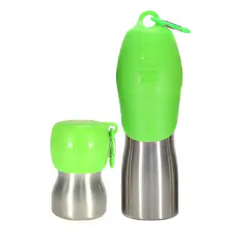 Hete Deal Kong H2O Drinkfles voor Honden Green
