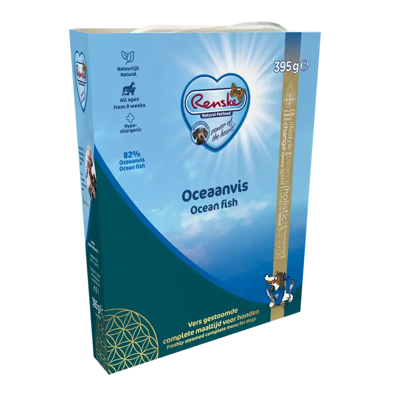 Betaalbaar Renske Vers hondenvoer oceaanvis 395 gr
