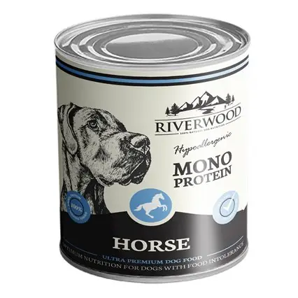 Riverwood hondenvoer Mono Protein Horse 400 gr Seizoensaanbieding