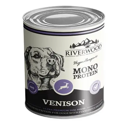 Riverwood hondenvoer Mono Protein Venison 400 gr Gecertificeerd