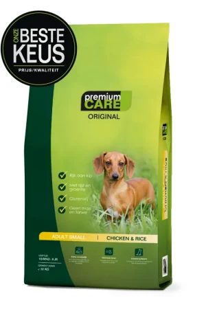 Finale Uitverkoop Premium Care Original Adult Small Chicken & Rice 3 kg