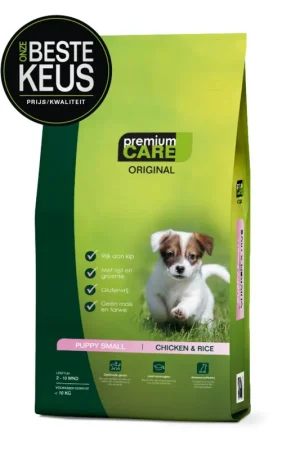 Premium Care Original Puppy Small Chicken & Rice 3 kg Fabrieksprijs