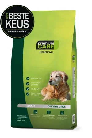 Premium Care Original Senior Chicken & Rice 3 kg Koopje