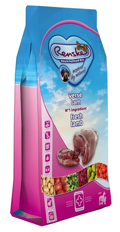 Renske hondenvoer Super Premium Graanvrij lam 2 kg Bestel Nu