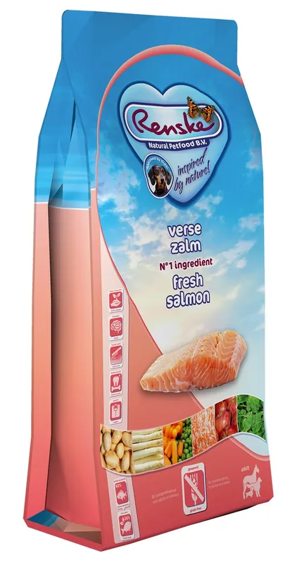 Renske hondenvoer Super Premium Graanvrij zalm 2 kg Snelle Levering