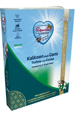 Renske Vers Hondenvoer Graanvrij Kalkoen & Gans 395 gr Betaalbaar