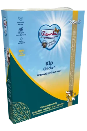 Nu Kopen Renske Vers hondenvoer Graanvrij kip 395 gr