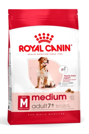 Direct Beschikbaar Royal Canin Hondenvoer Medium Adult 7+ 10 kg