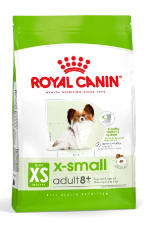Koop Online Royal Canin Hondenvoer X-Small Adult 8+ 1.5 kg