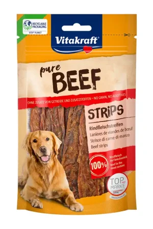 Gratis Retour Vitakraft Beef Vleesstrips 80 gr