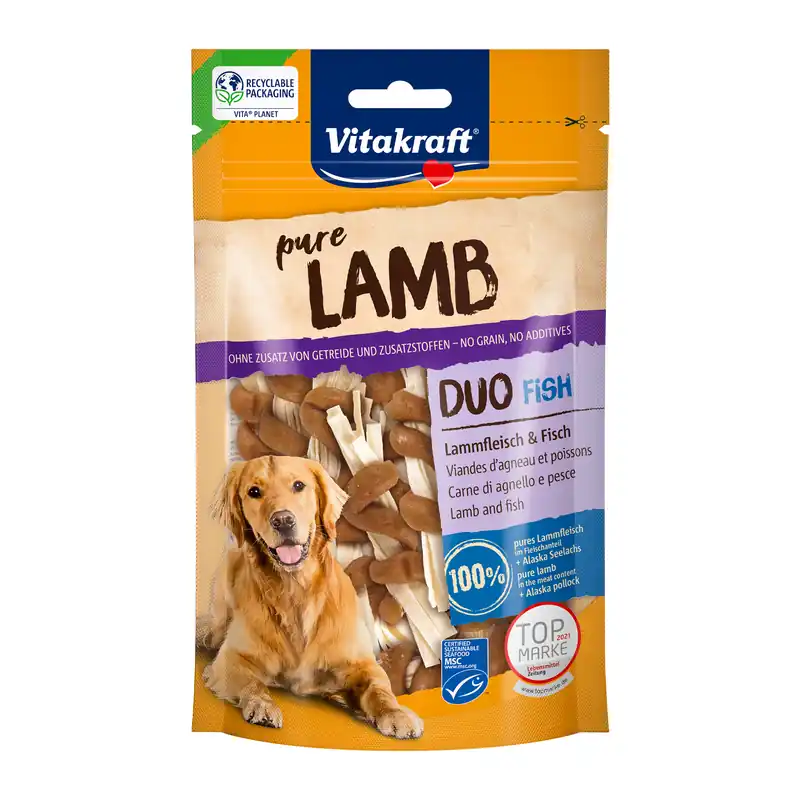 Populair Vitakraft Lamb Duo Lam & MSC Vis 80 gr