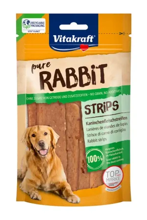 Fabrieksprijs Vitakraft Rabbit Vleesstrips 80 gr