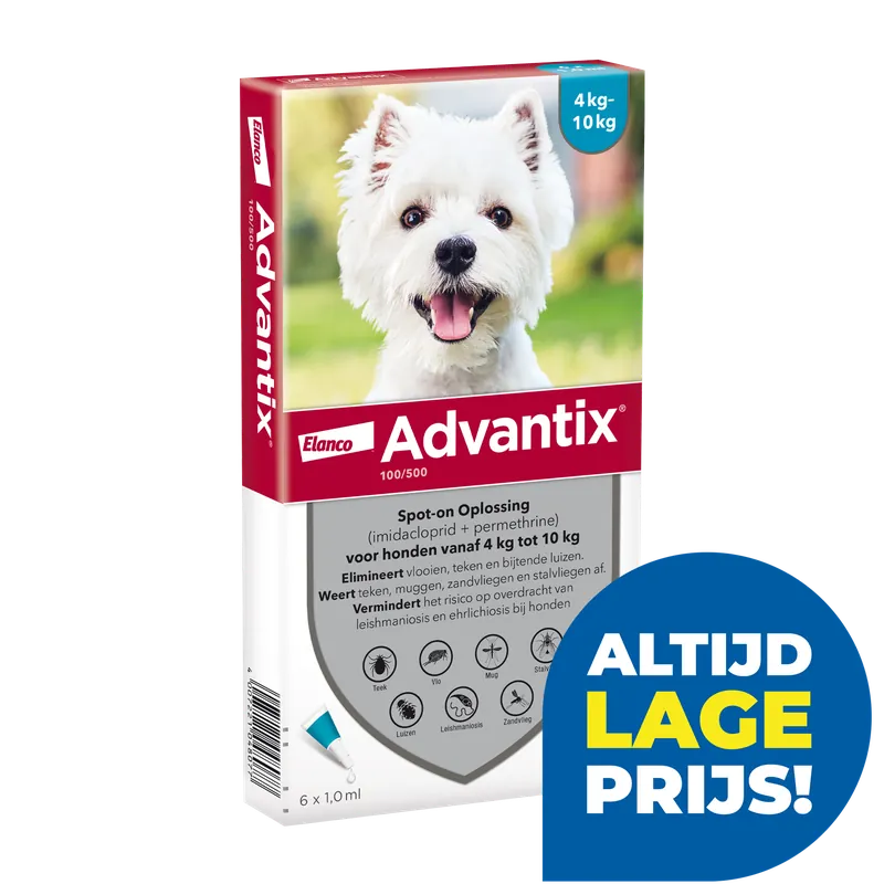 Advantix 100 6 pipetten Rechtstreeks Van De Fabrikant