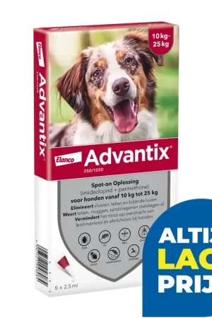 Rechtstreeks Van De Fabrikant Advantix 250 6 pipetten