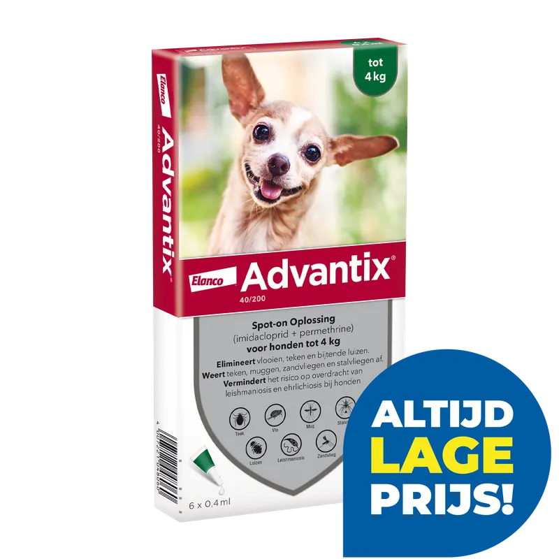 Advantix 40 6 pipetten Hete Deal