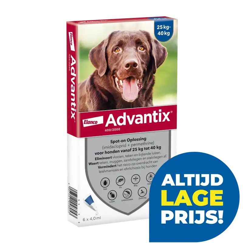 Advantix 400 6 pipetten Favoriet