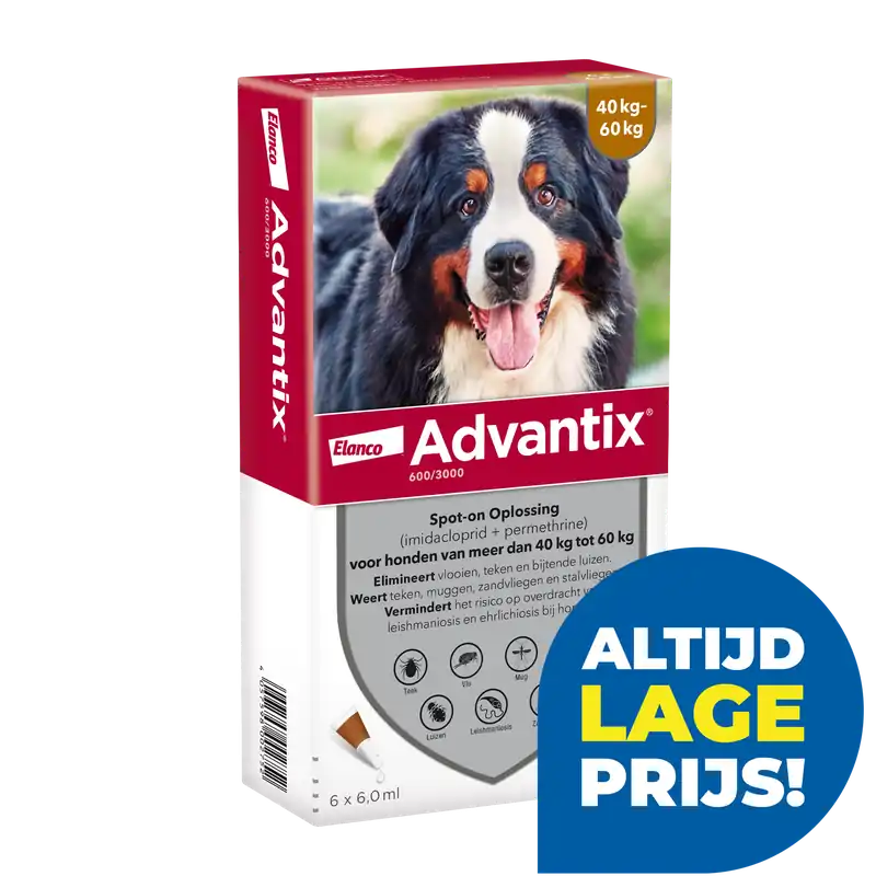 Speciale Aanbieding Advantix 600 6 pipetten