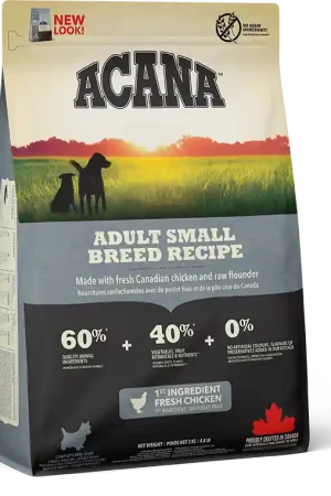 Bestel Nu Acana Dog hondenvoer Adult Small Breed 2 kg