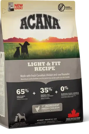 Laatste Kans Acana Dog hondenvoer Light & Fit 2 kg
