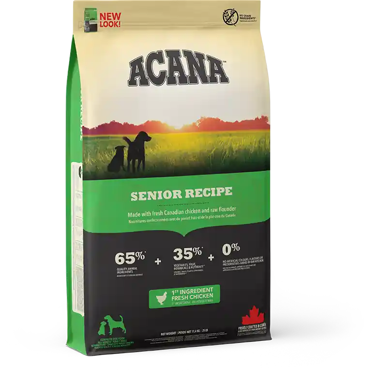 Finale Uitverkoop Acana Dog hondenvoer Senior Recipe 11,4 kg