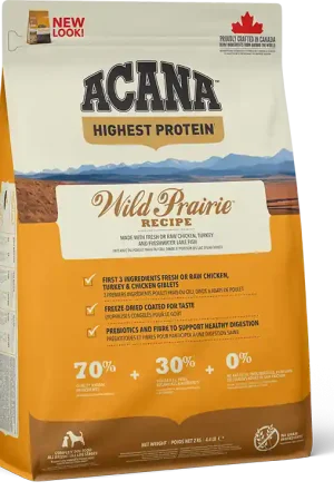 Acana Highest Protein hondenvoer Wild Prairie 2 kg Nieuw