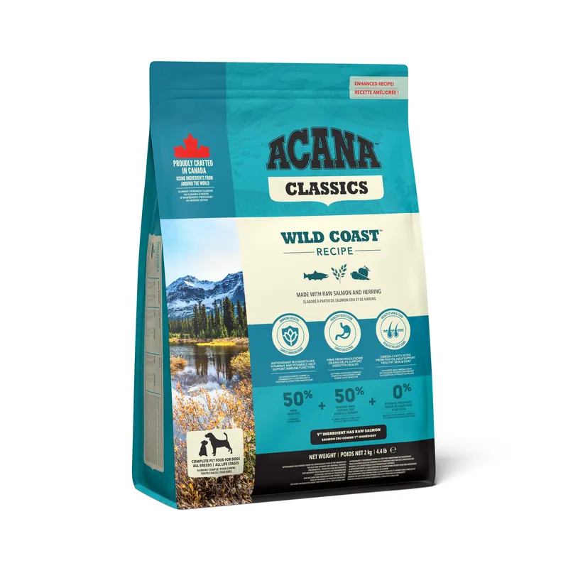 Snelle Levering Acana Hondenvoer Classic Wild Coast 2 kg