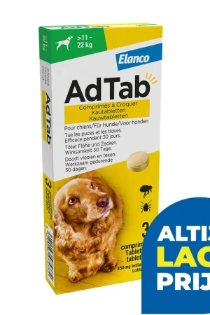Premium AdTab Kauwtabletten 11 - 22 kg 3 tabl