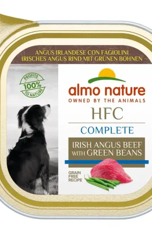 Almo Nature hondenvoer HFC Complete Iers Angus Beef/Groene Bonen 85 gr Bestseller