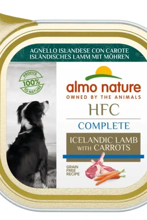 Gratis Retour Almo Nature hondenvoer HFC Complete IJslands Lamsvlees/Wortelen 85 gr