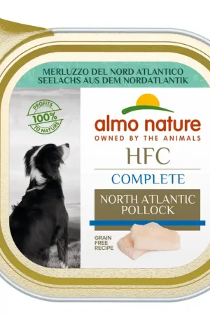 Aanbieding Almo Nature hondenvoer HFC Complete Noord-Atlantische Pollak 85 gr