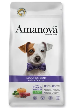 Amanova Hondenvoer Adult Exigent Venison Supreme 2 kg Merkproduct
