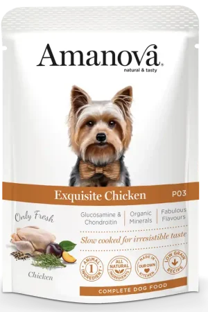 Amanova Hondenvoer Exquisite Chicken 300 gr Weekendaanbieding