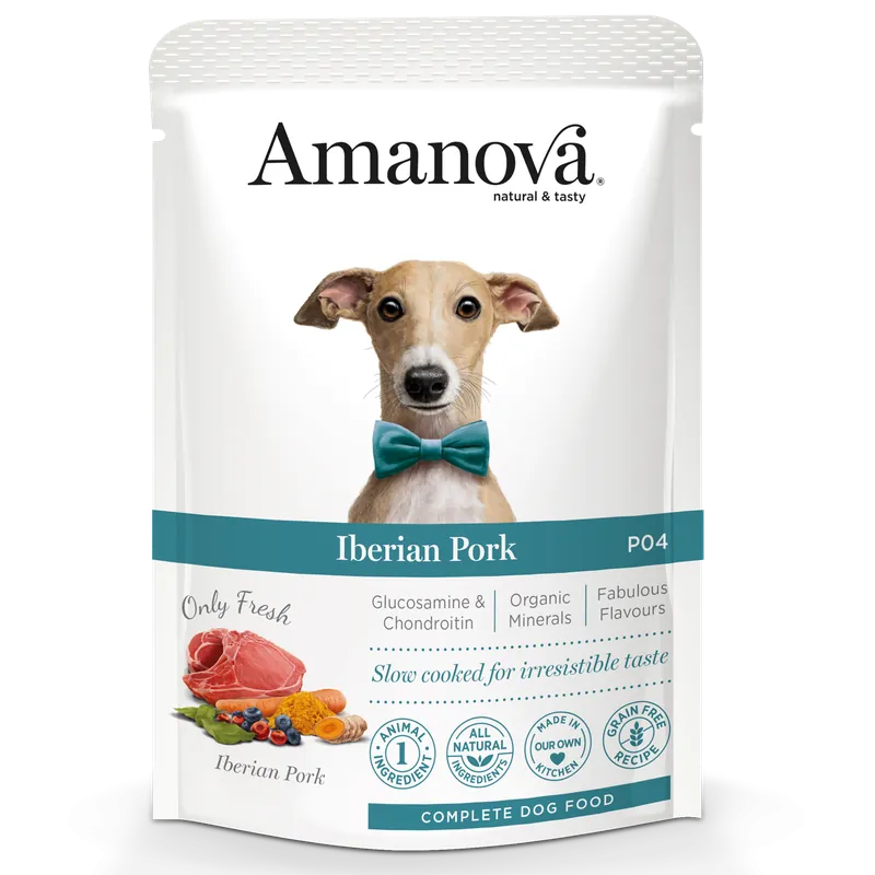 Amanova Hondenvoer Iberian Pork 100 gr Voordeelprijs