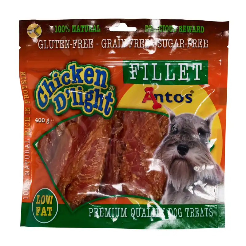 Antos Chicken D‘Light Fillet 400 gr Hoge Kwaliteit