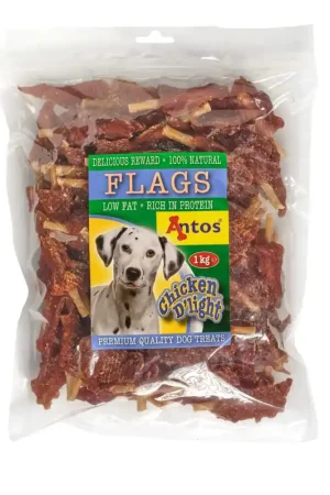 Antos Chicken D‘light Flags 1 kg Hoge Kwaliteit
