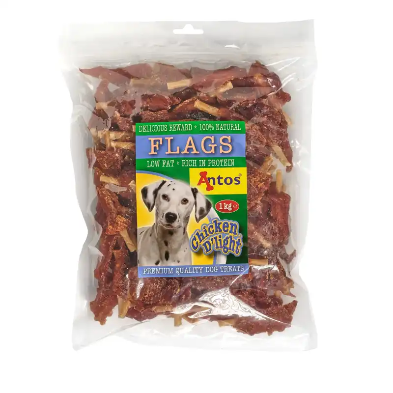 Antos Chicken D‘light Flags 1 kg Hoge Kwaliteit