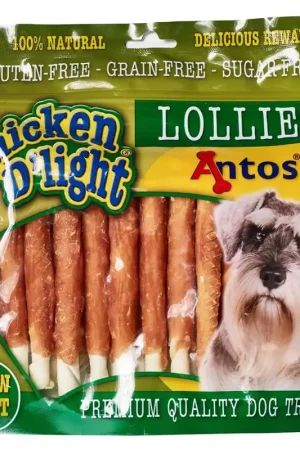 Aanbieding Antos Chicken D‘Light Lollies 400 gr