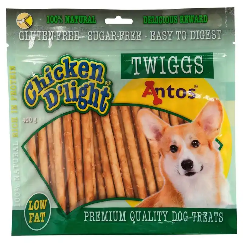 Nieuw Antos Chicken D‘Light Twiggs 400 gr