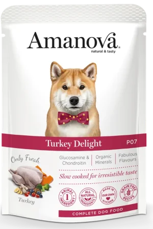 Amanova Hondenvoer Turkey Delight 100 gr Seizoensaanbieding